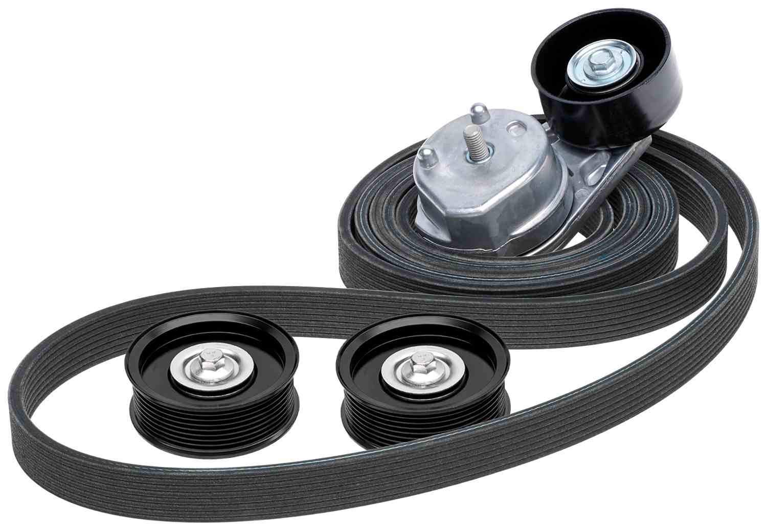 Gates 11-16 Ford Super Duty Pickup V8 6.7L Diesel Serpentine Belt Kit 90K-39153A