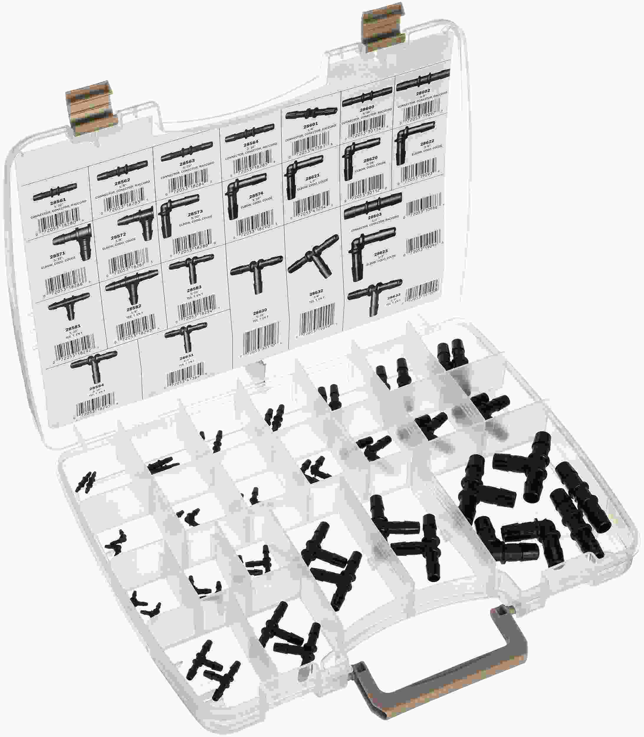 Gates Hose Connector Assortment and Merchandiser 91174