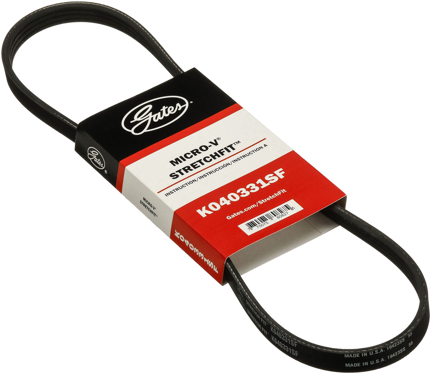 Gates Serpentine Belt K040331SF