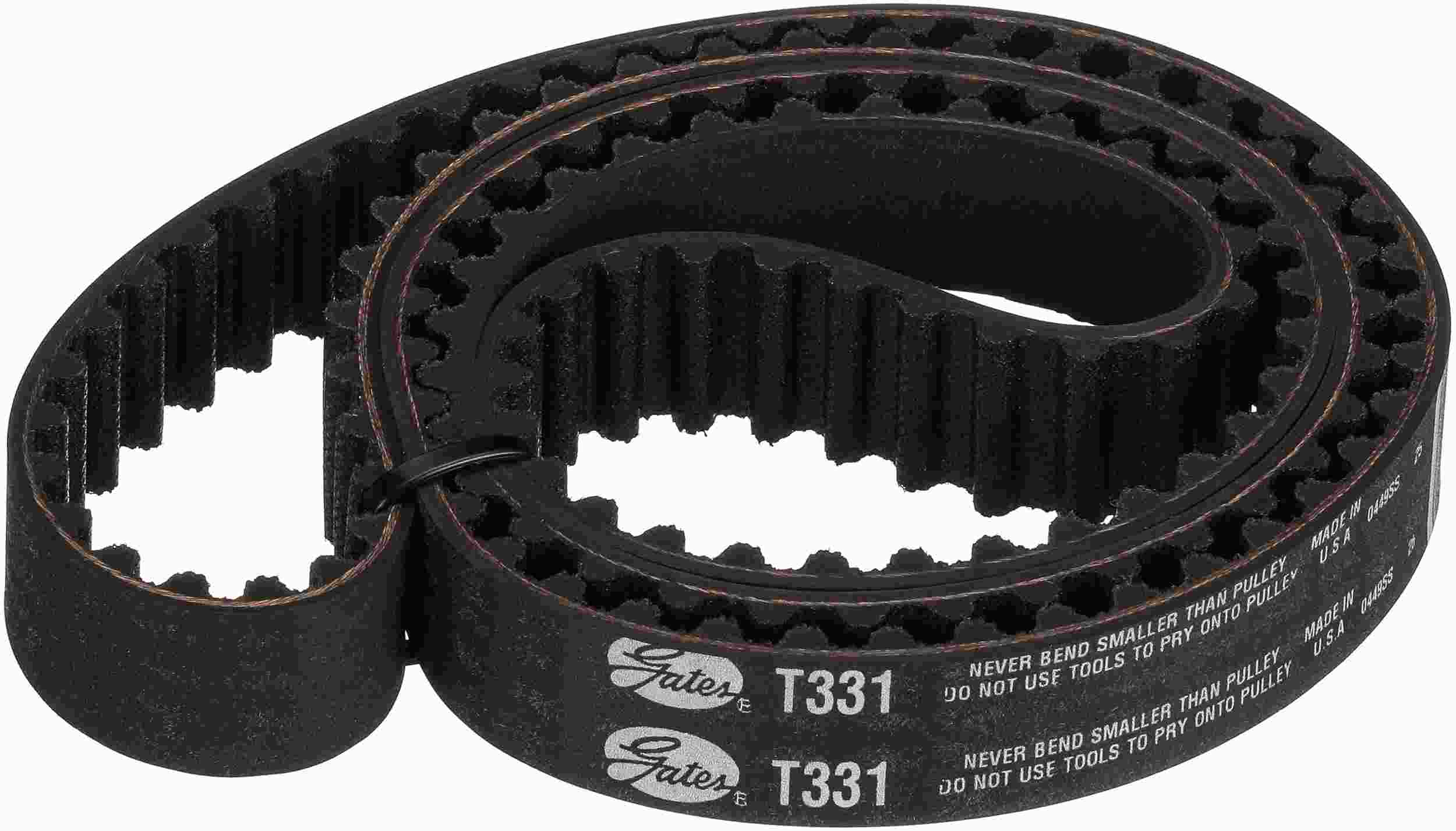 Gates 01-09 Volvo S60 / 98-00 S70 / 00-04 V40 / 98-10 V70 Timing Belt T331