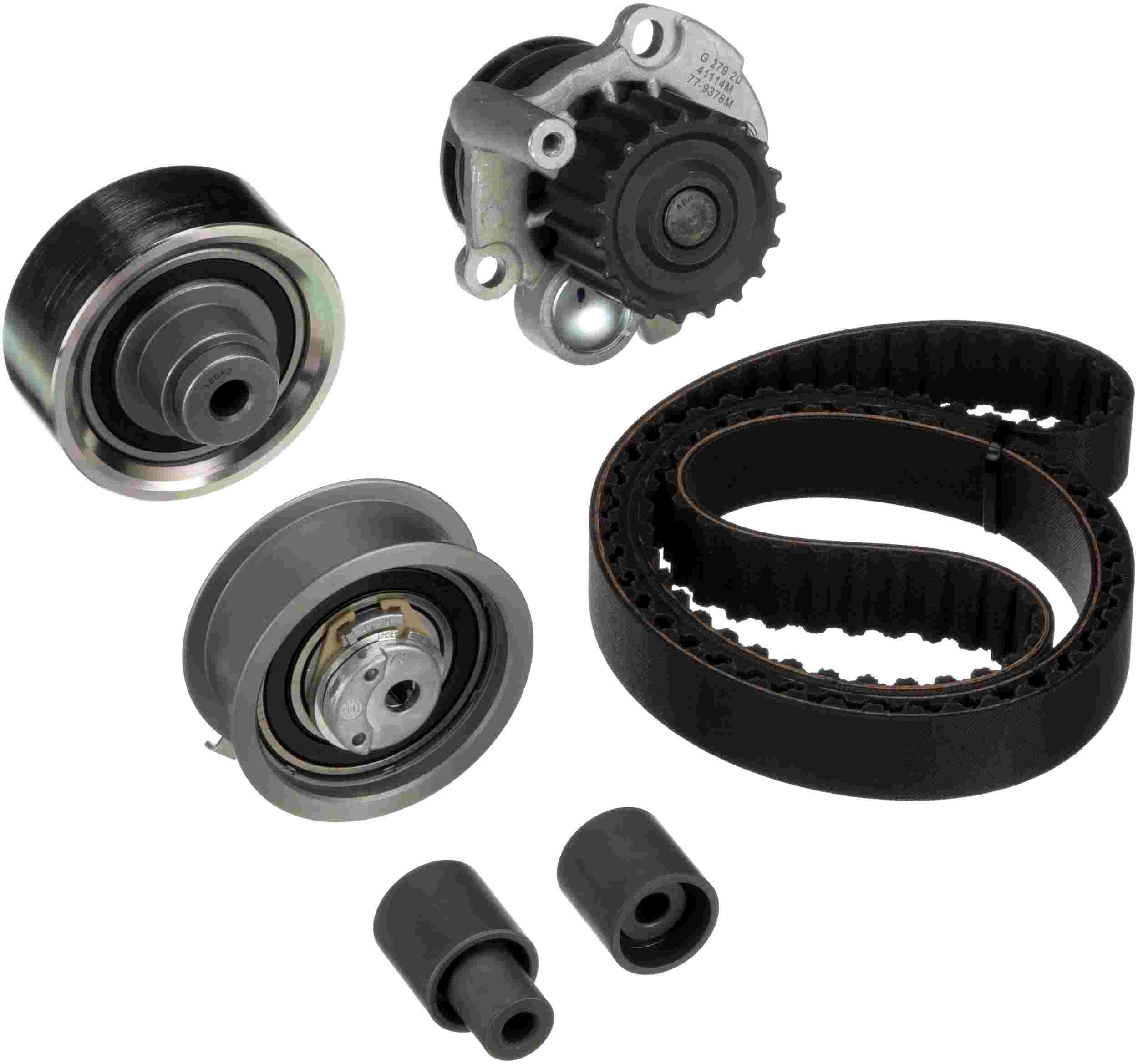 Gates 98-04 VW Beetle / 99-04 Golf / 99-03 Jetta Timing Belt Kit w/ Water Pump TCKWP321M