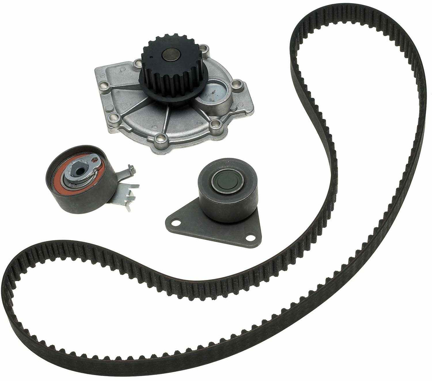 Gates Volvo C70/S40/S60/S70/S80/V40/V70/XC70/XC90 Timing Belt Component Kit w/ Water Pump TCKWP331