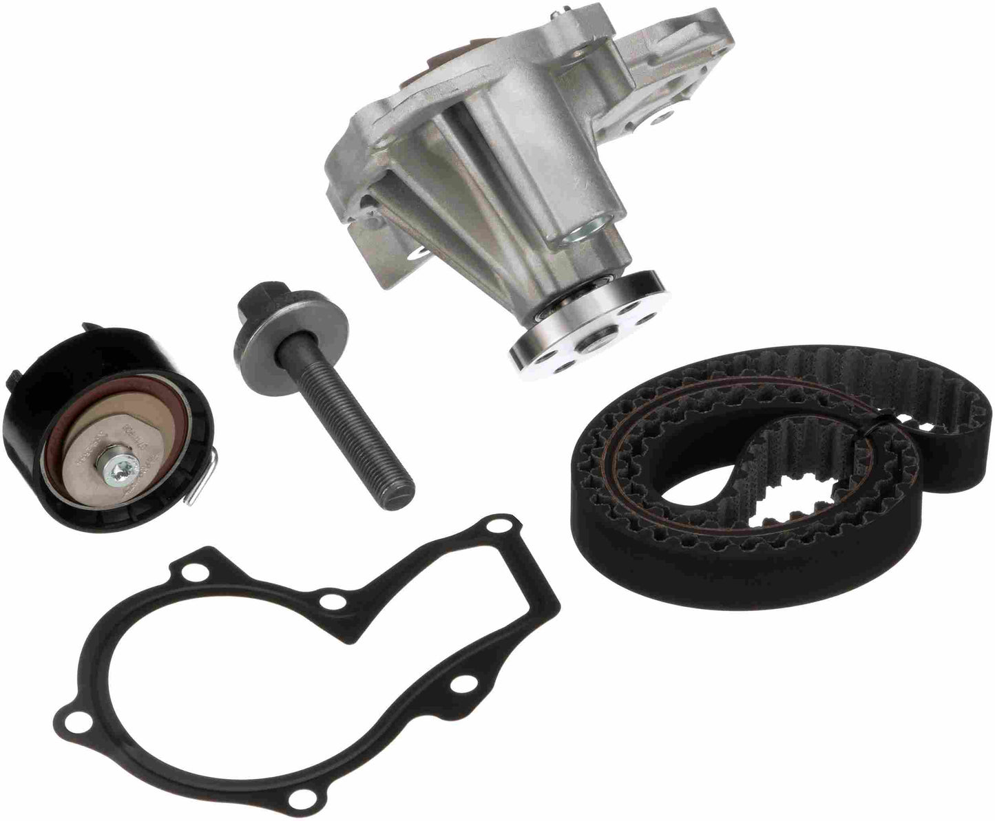 Gates Engine Timing Belt Kit with Water Pump TCKWP343A