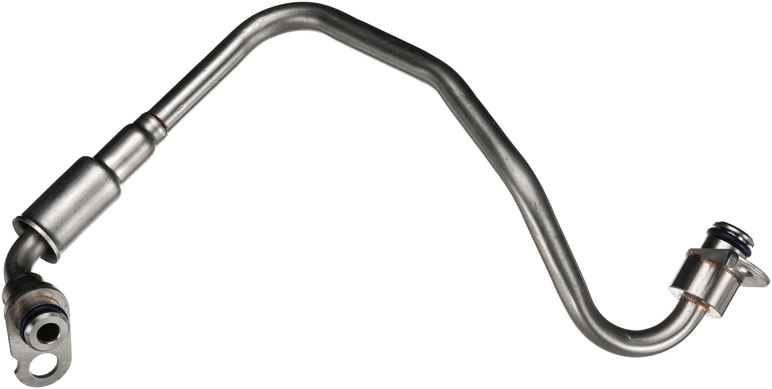Gates 17-20 Ford F Series Pickup V-6 3.5L Right Side Turbocharger Coolant Drain Line - Steel TL245