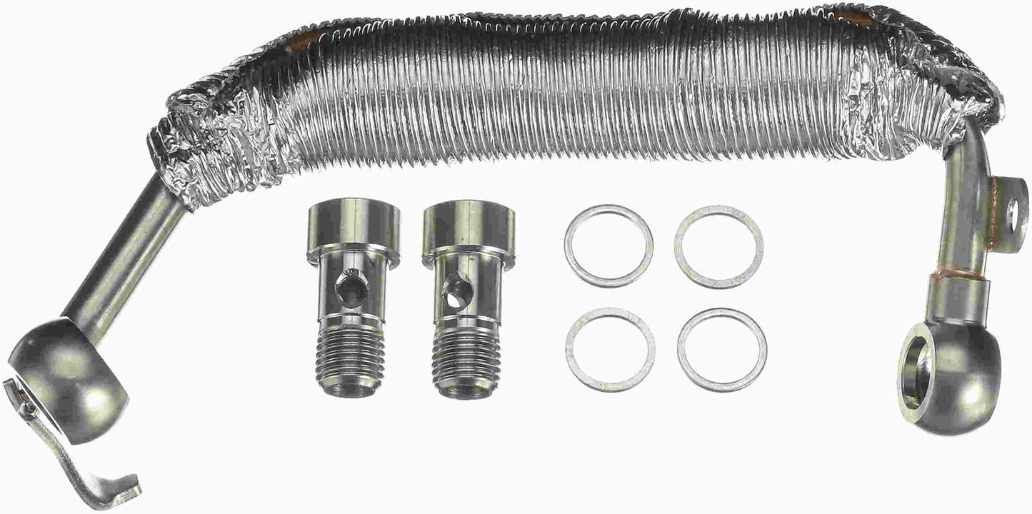 Gates 09-18 Volkswagen Tiguan 4-Cyl 2.0L Turbocharger Coolant Drain Line - Steel TL290