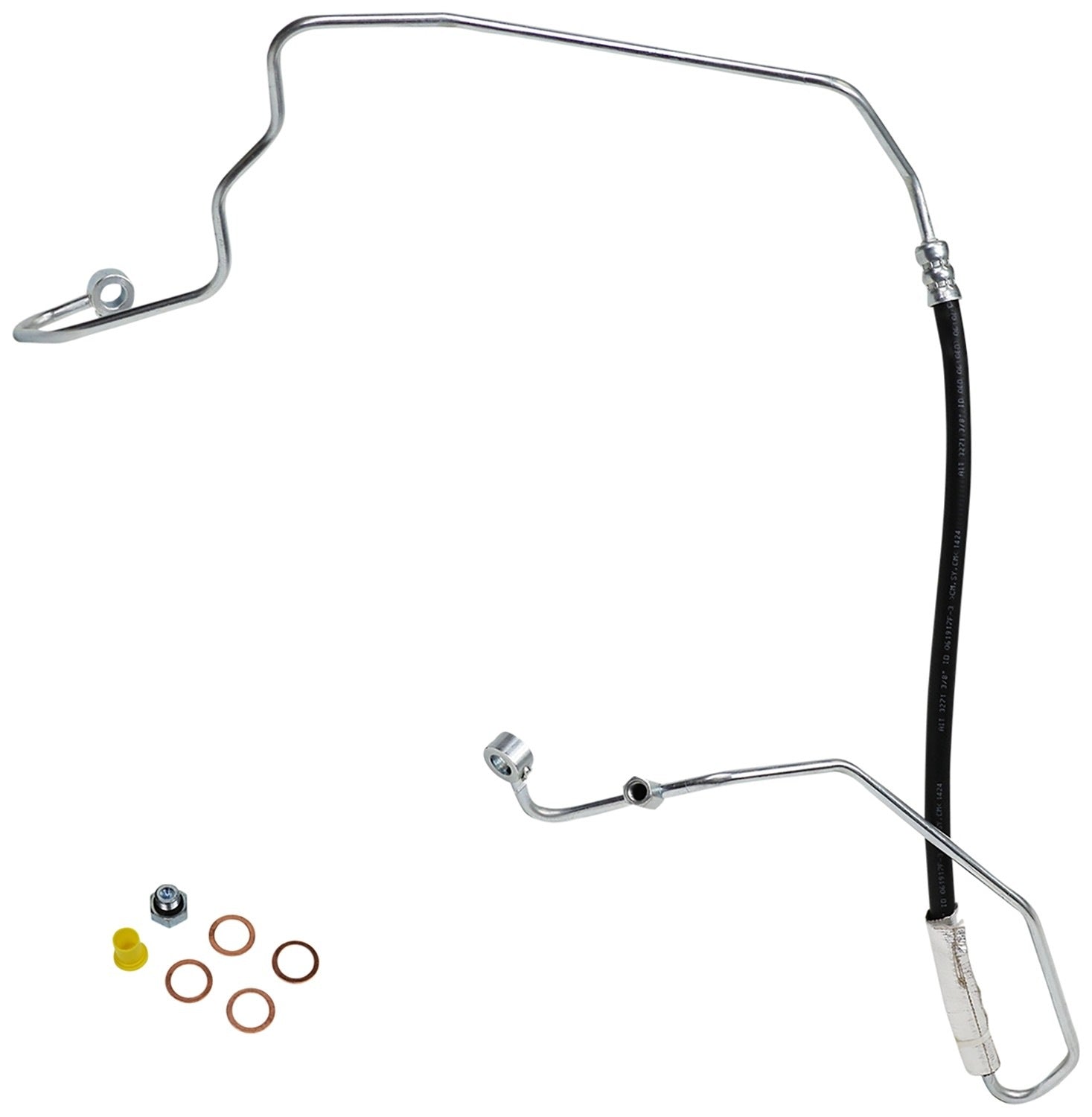 Gates Power Steering Pressure Line Hose Assembly 366011