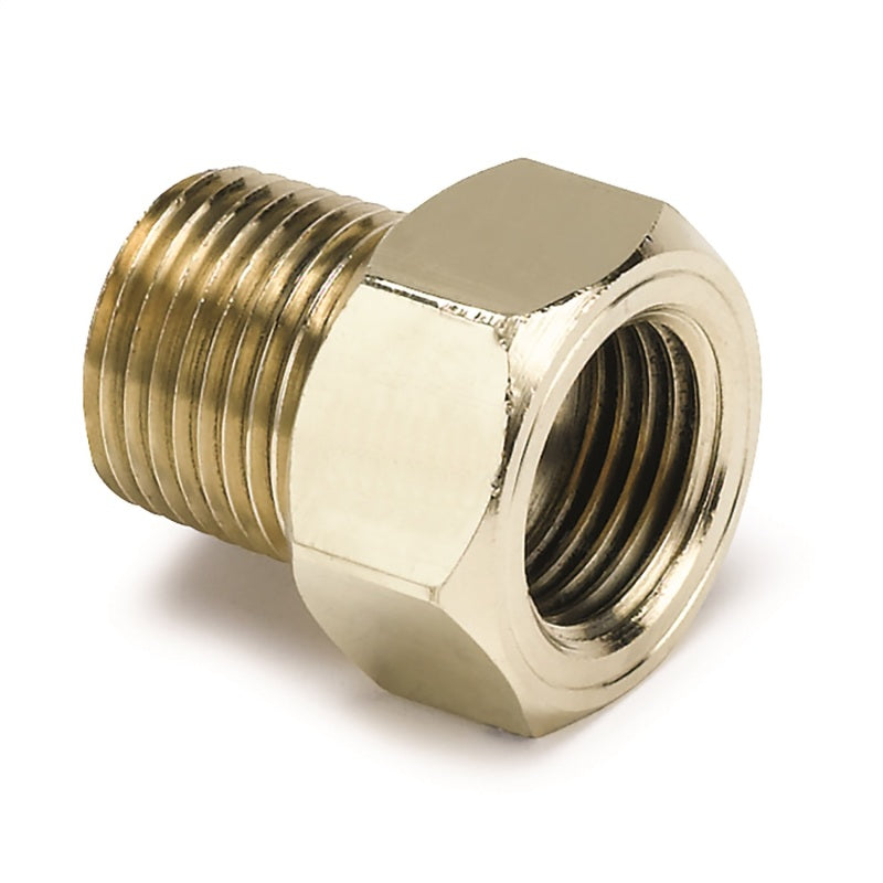 Autometer Fitting, Adapter, 3/8" Npt Male, Brass, For Mech. Temp. Gauge 2263 Photo - Primary