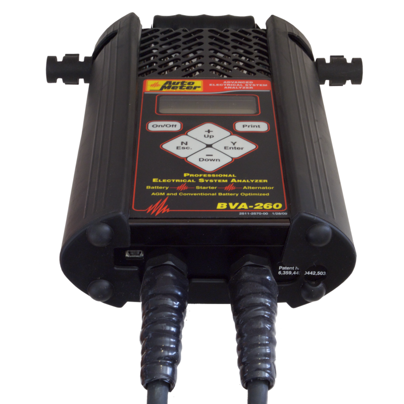 Autometer Hand Held Electrical System Analyzer w/120A Load BVA-260 User 2