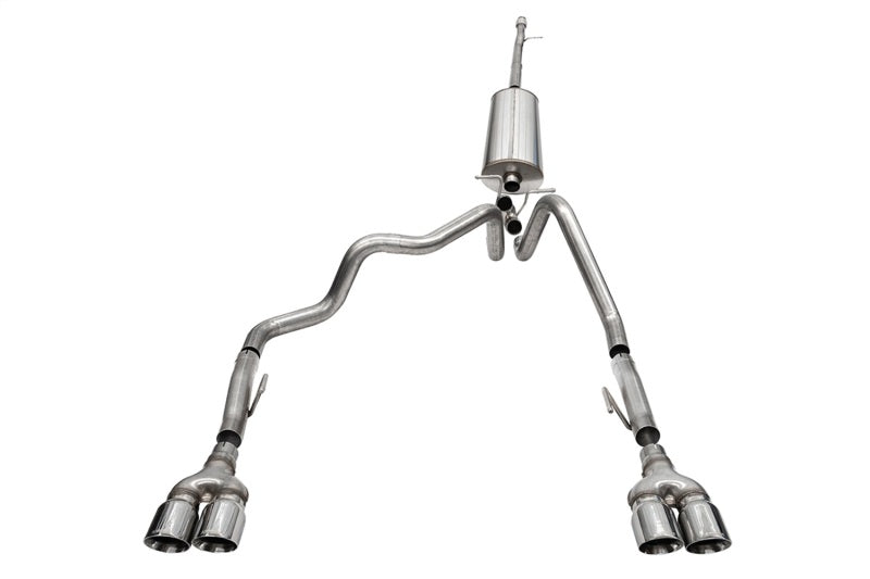 CORSA Performance Corsa 22-23 Chevrolet Silverado 1500 Cat-Back Dual Rear Exit with Twin 4in Polished Tips 21238 21238 Photo - Primary