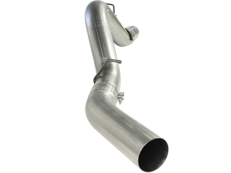 aFe Large Bore-HD 5in 409 Stainless Steel DPF-Back Exhaust System - GM Die 49-44041 Photo - Primary
