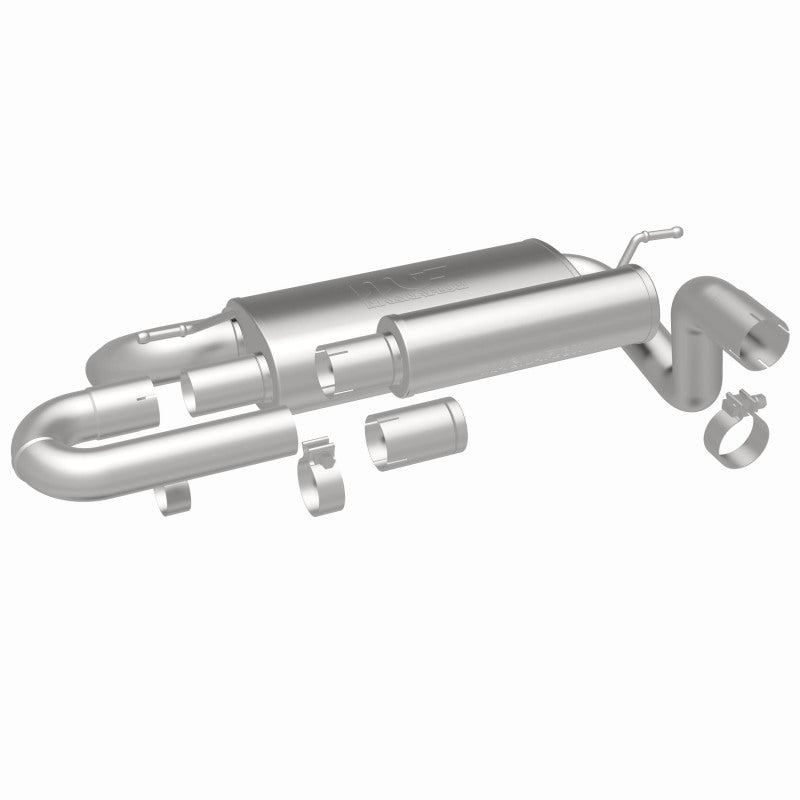 Magnaflow 18-23 Jeep Wrangler JL 2.0L/3.6L Overland Series Axle-Back Exhaust 19620 19620 360 Degree Image Set