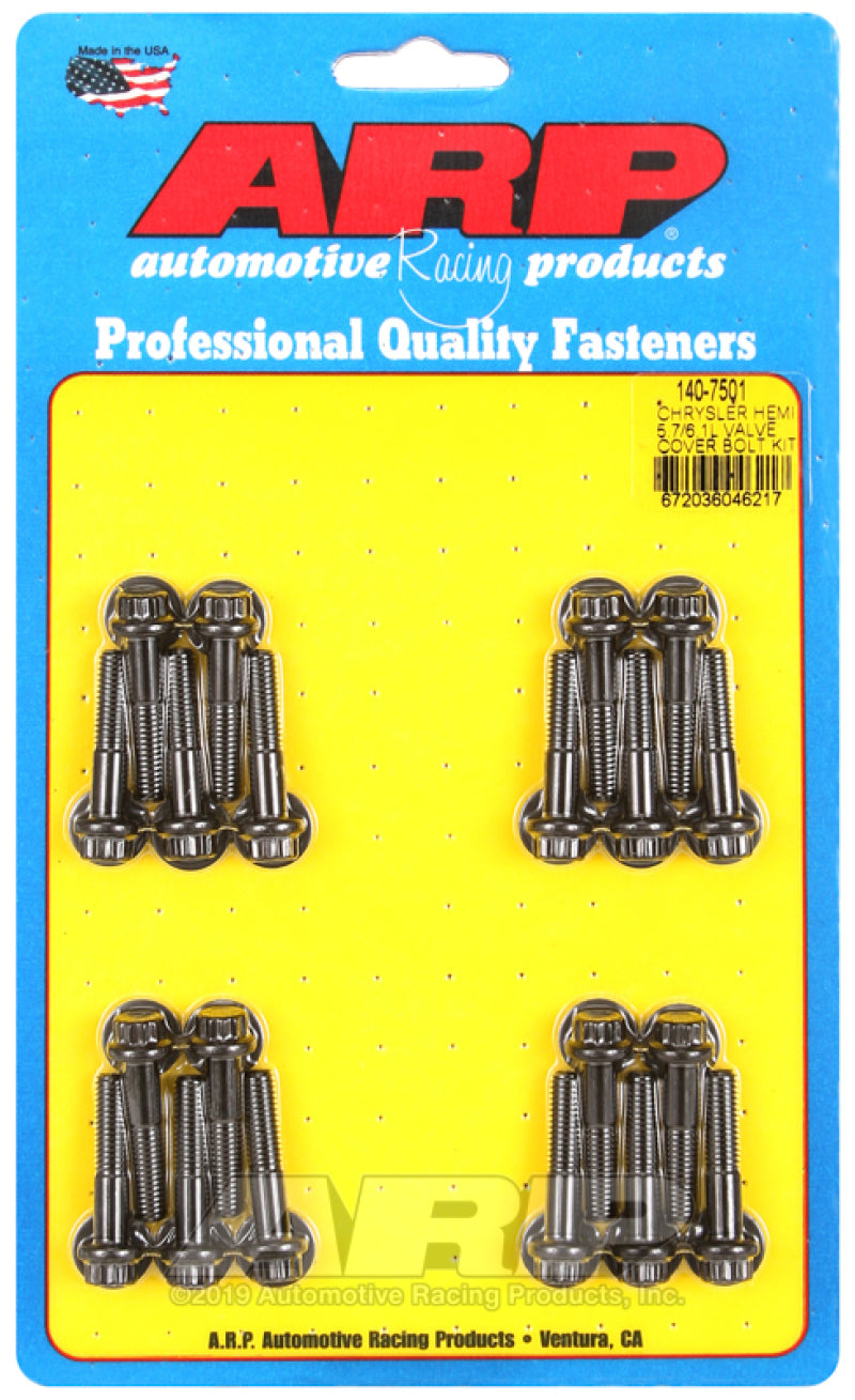ARP Chrysler hemi 5.7/6.1L 12pt Valve Cover Bolt Kit 140-7501 User 1
