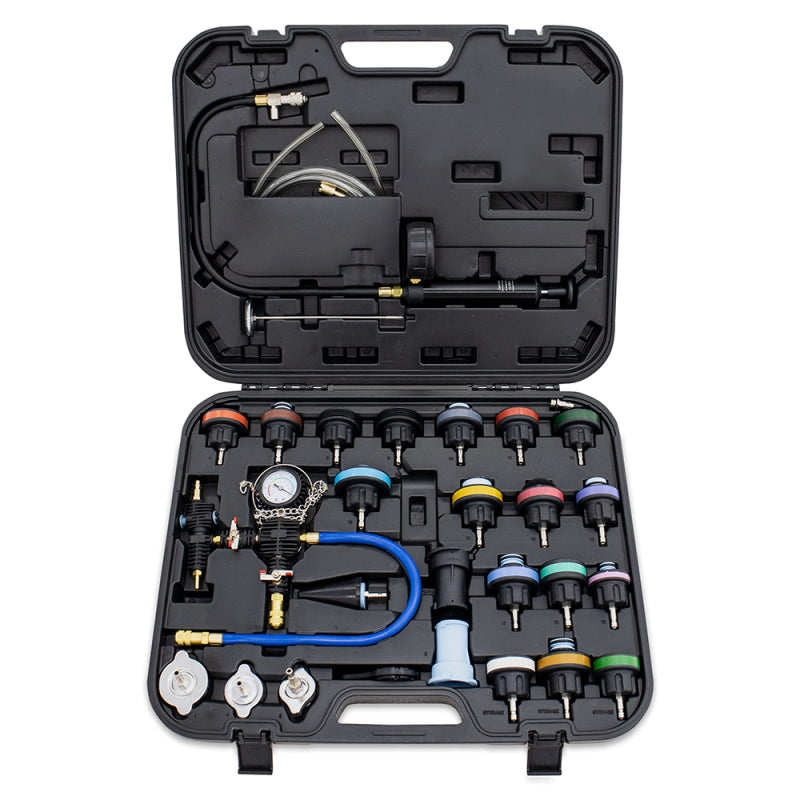 Mishimoto Cooling System Pressure Tester / Vacuum Purge Kit - 28pc MMTL-CPT-28 MMTL-CPT-28 Photo - Primary