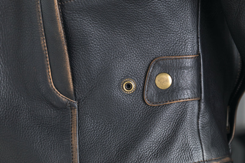 Kuryakyn Leather By River Road Dame Vintage Leather Jacket Black Womens - Small 094388 094388 User 3