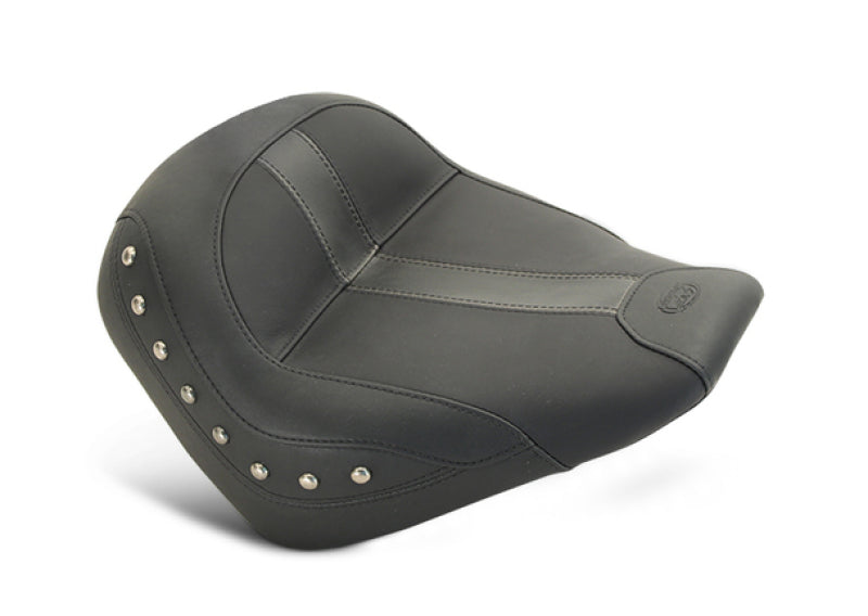 Mustang Motorcycle Mustang 15-21 Indian Scout Standard Touring Solo Seat w/Studs - Black 75390 75390 Photo - Primary