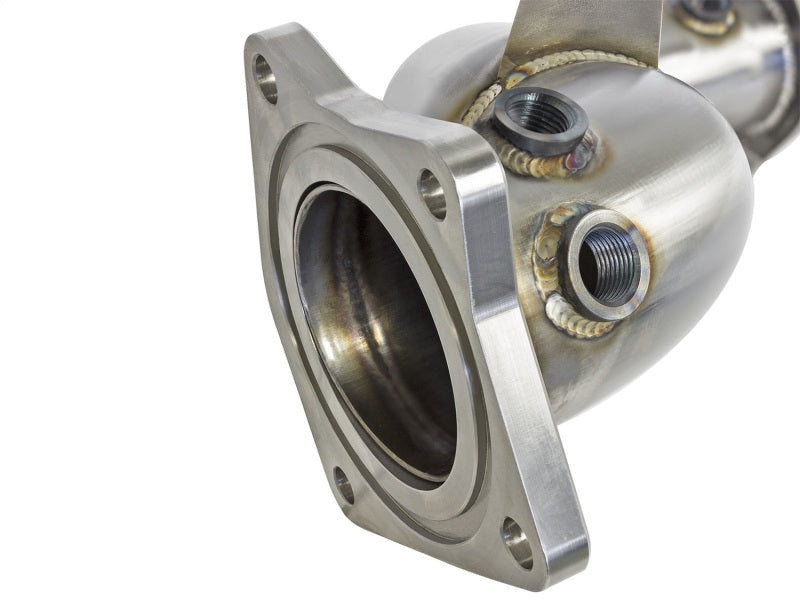 aFe POWER 48-34126-HC Twisted Steel Down-Pipe; Street Series 48-34126-HC Photo - Unmounted