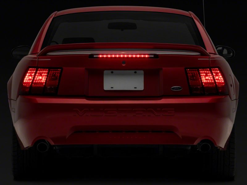 Raxiom 99-04 Ford Mustang Excluding 03-04 Cobra Axial Series LED Third Brake Light- Clear Lens 431422 431422 Photo - Close Up