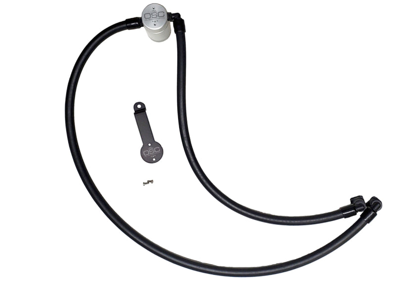 J&L 20-22 Jeep Wrangler 2.0L (Excl Hybrid Models) Driver Side Oil Separator 3.0 - Clear Anodized 3070D-C 3070D-C Photo - Primary