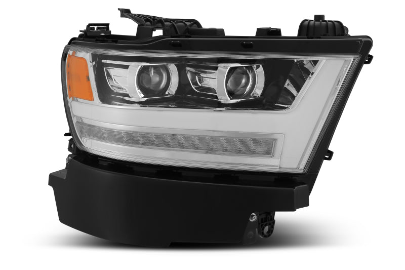 AlphaRex 19-20 Ram 1500HD PRO-Series Proj Headlight Plnk Styl Chrm w/Activ Light/Seq Signal/Plnk DRL 880514 880514 Photo - Primary
