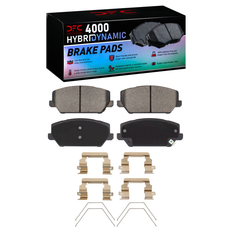 DFC DFC 4000 HybriDynamic Brake Pads Brakes, Rotors & Pads Brake Pads - OE main image