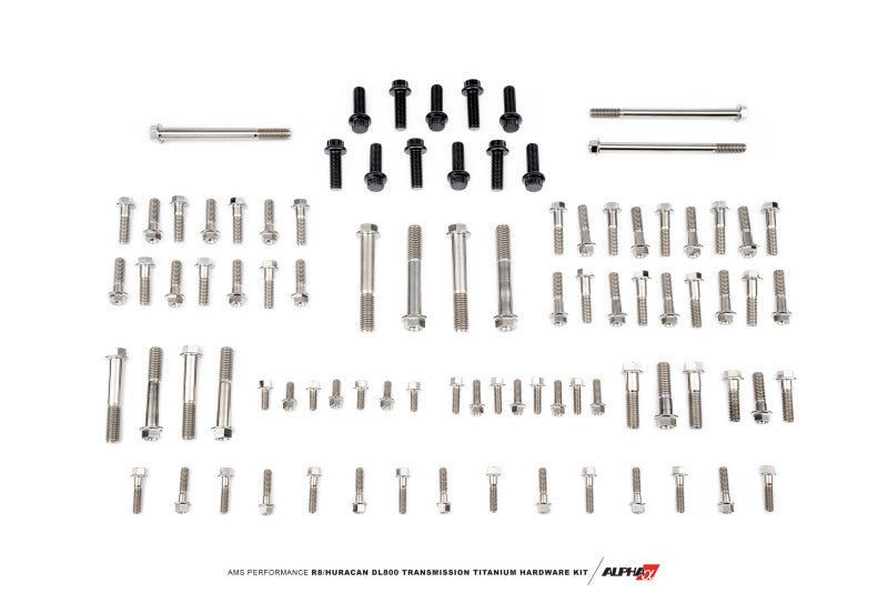 AMS Performance 14-24 Audi R8/Lamborghini Huracan DL800 Transmission Titanium Hardware Kit ALP.37.03.0003-1 ALP.37.03.0003-1 User 1
