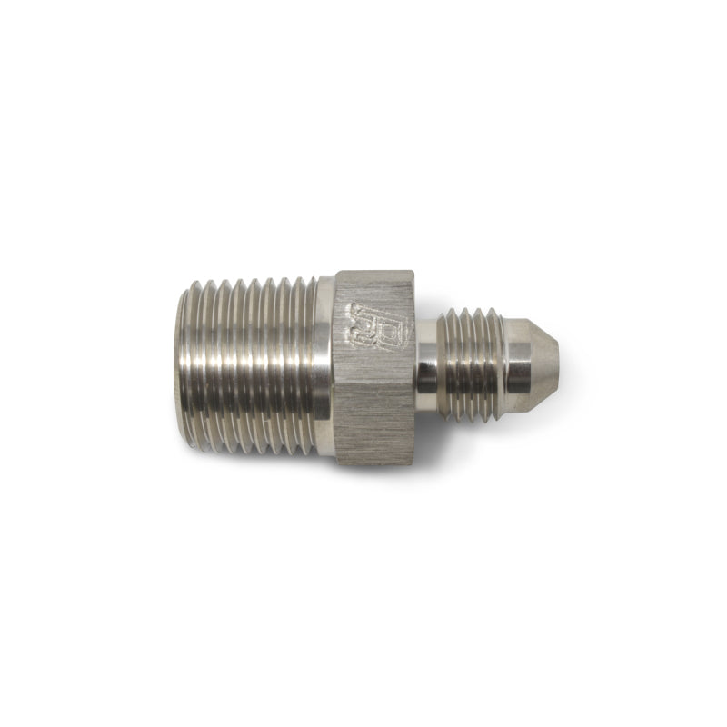 Russell -3 AN Straight Flare To Pipe Adapter (Endura Finish) 660411 Photo - out of package