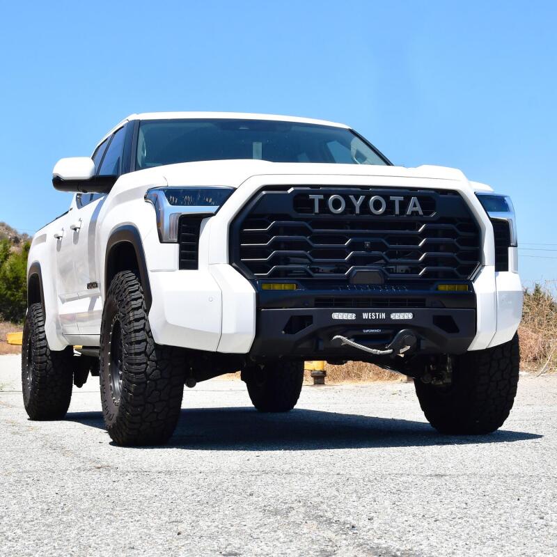 Westin 22-23 Toyota Tundra Pro-Series Front Bumper - Textured Black 58-411285 58-411285 Photo - Mounted