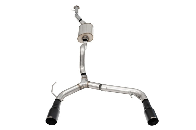 CORSA Performance Corsa 21-22 Ford Bronco 2.3L 4-Door 2.75in Cat-Back Dual Rear Exhaust w/ 4in Straight-Cut Black Tips 21206BPC 21206BPC Photo - Primary