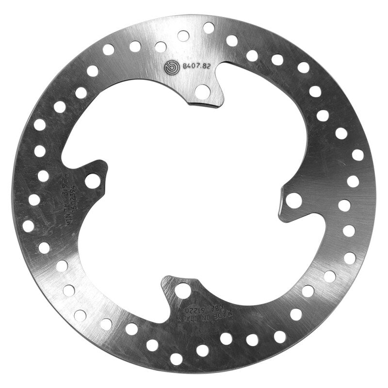 Brembo OE 06-08 Kawasaki KX 125cc 240x4mm Brake Disc - Rear Fixed 68B40782 68B40782 User 1