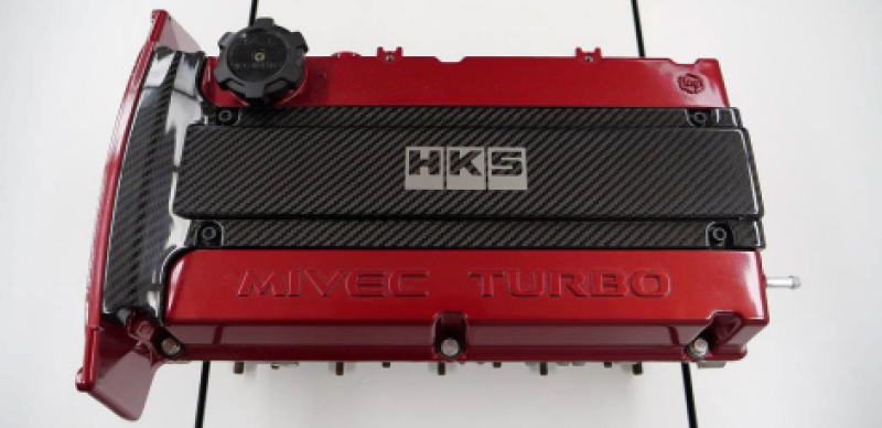 HKS CARBON PLUG COVER 4G63 (Lancer Evolution IV - IX) 45999-AM002 45999-AM002 User 1