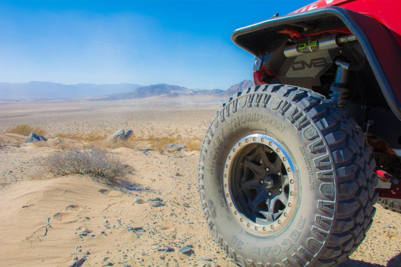 DV8 Offroad 07-18 Jeep Wrangler JK Front & Rear Flat Tube Fenders FENDB-02 FENDB-02 Photo - Close Up