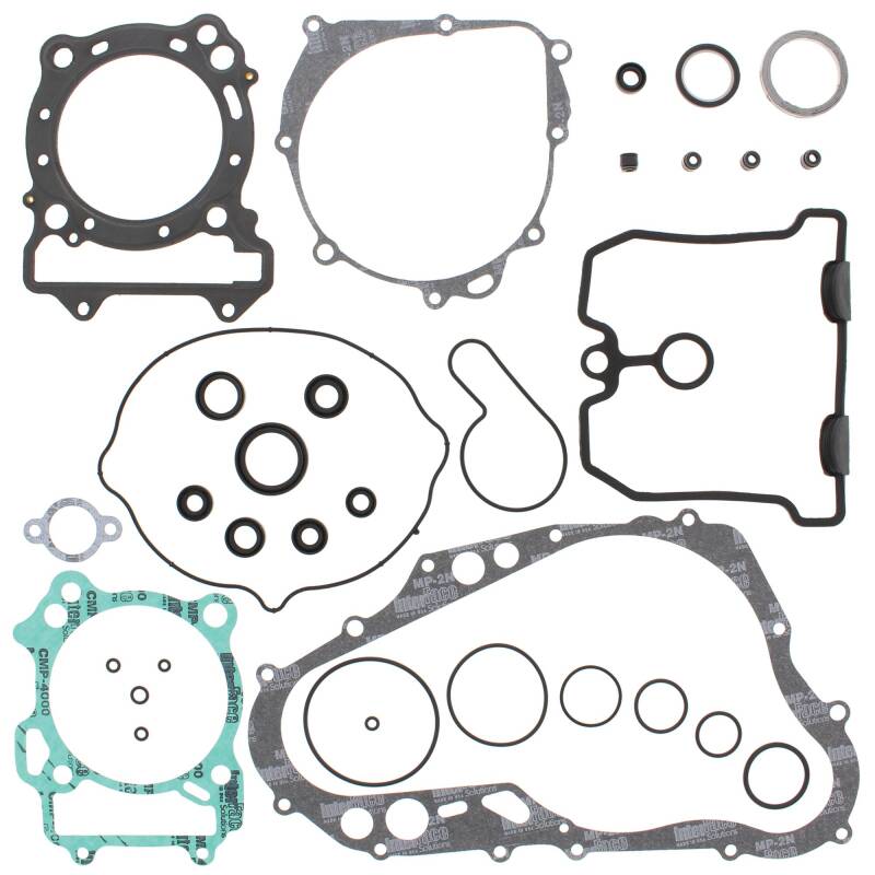 Vertex Pistons Vertex Gaskets 2003 Kawasaki KLX400R Complete Gasket Kit w/ Oil Seals 811585 811585 Photo - Primary