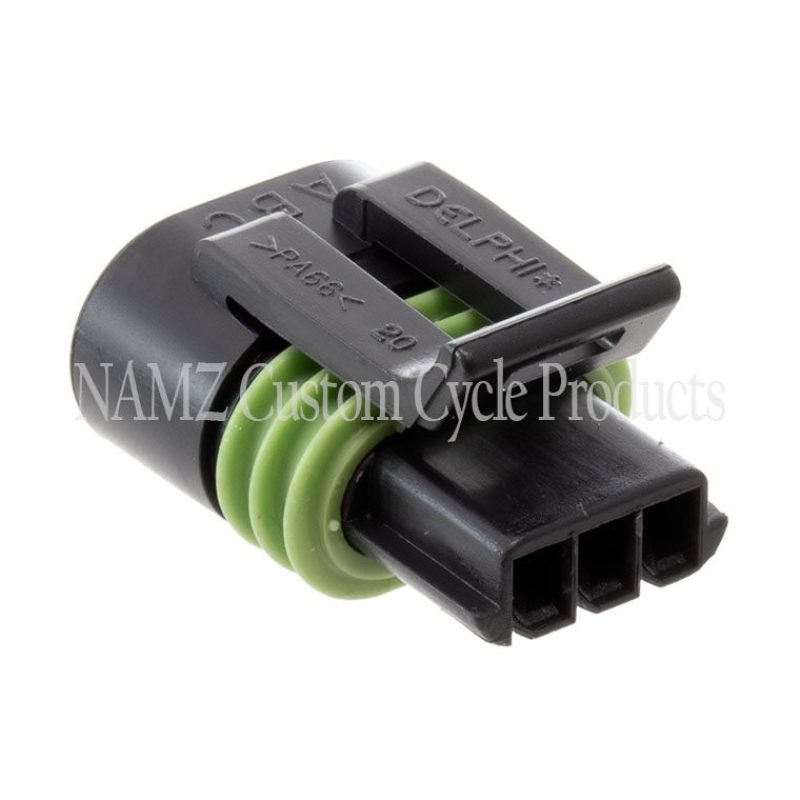 NAMZ 95-05 V-Twin OEM (TPS) Throttle Position Sensor Connector w/Terminals (HD 72280-95) ND-12162182-B ND-12162182-B Photo - Primary