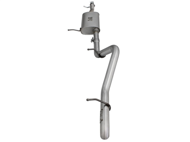 aFe Scorpion 2-1/2in Aluminized Steel Cat-Back Exhaust System: Jeep Wrangl 49-08040 Photo - Unmounted