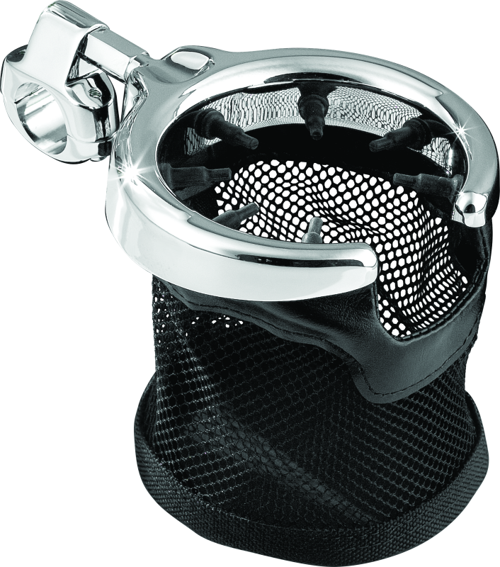 Kuryakyn Drnk Hldr W/Bskt And 1 Clamp 1422 1422 Photo - Primary