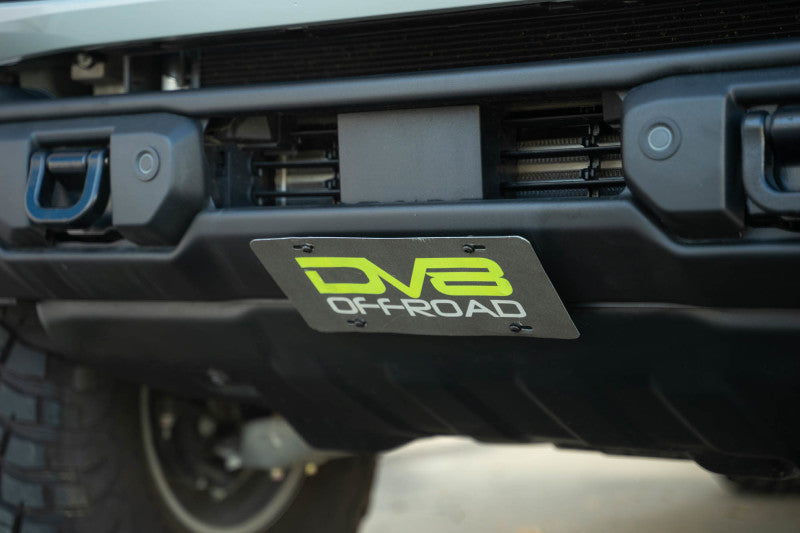 DV8 Offroad 2021 Ford Bronco Capable Bumper Slanted Front License Plate Mount LPBR-05 LPBR-05 Photo - Primary