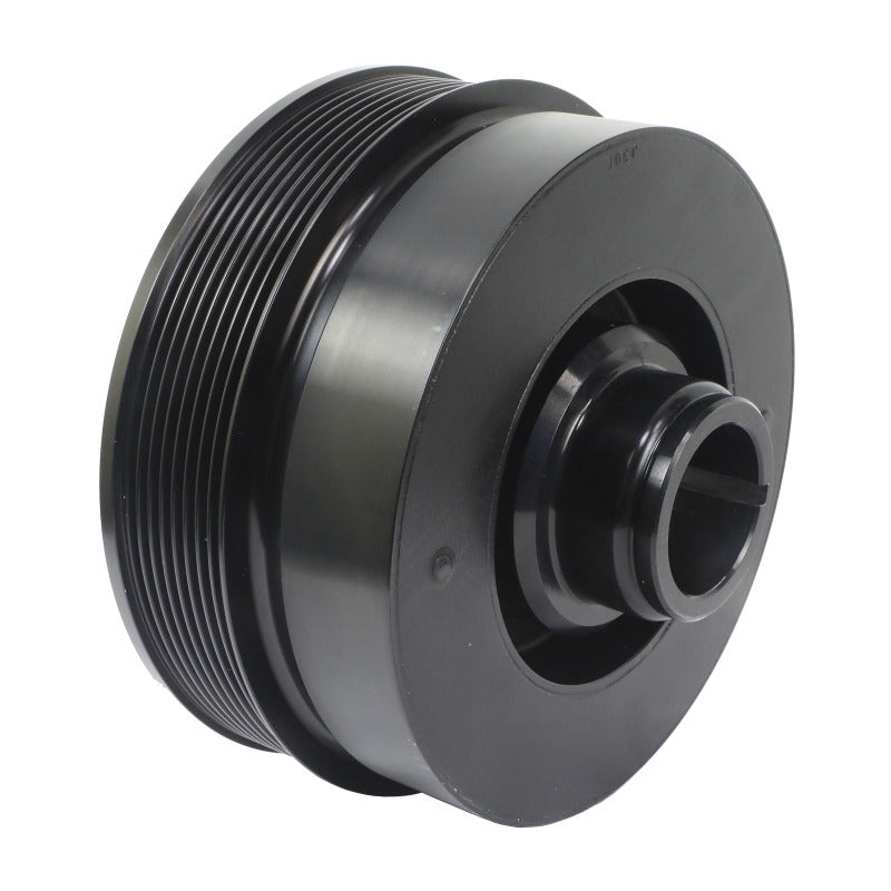 Fluidampr Chevy LSX 6-1/4in Damper w/Single 8 Rib 6.57in Dia Pulley Steel Internally Balanced Damper 660101 660101 User 7
