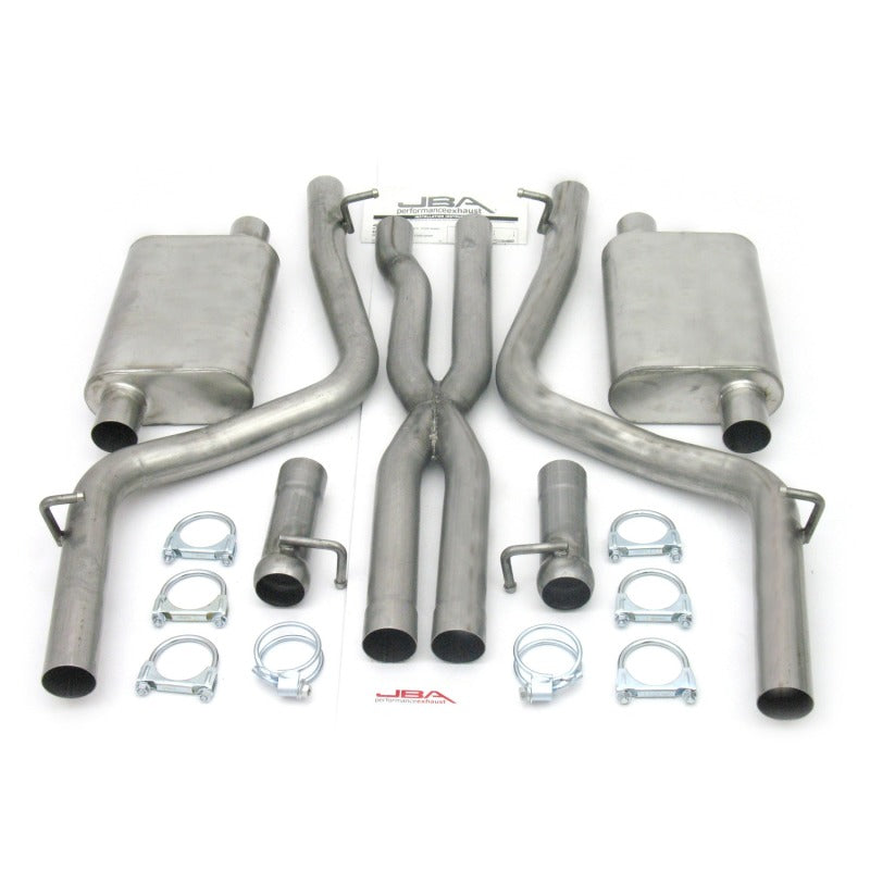 JBA 08-14 Dodge Challenger 5.7L 409SS Dual Rear Exit Cat-Back Exhaust 40-1666 40-1666 Photo - Primary