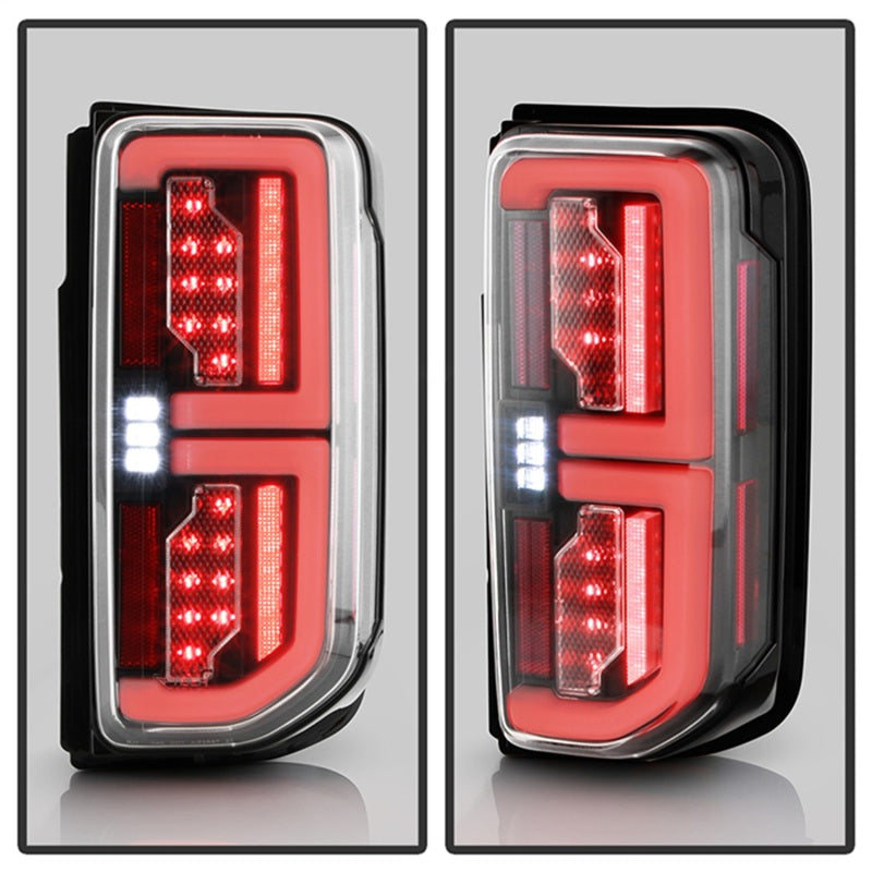 SPYDER 21-23 Ford Bronco Factory LED Model LED Tail Lights (ALT-YD-FB21-LED-BK) 5088758 5088758 Photo - Unmounted