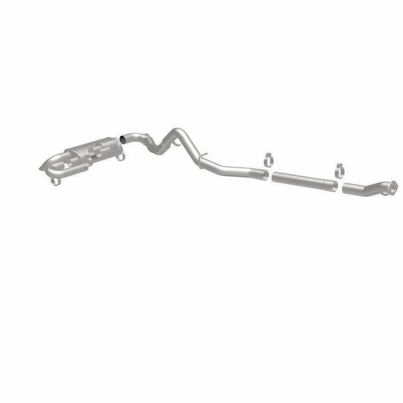 MagnaFlow 2021 Ford Bronco Overland Series Cat-Back Exhaust w/ Single Straight Driver Exit- No Tip 19559 19559 360 Degree Image Set