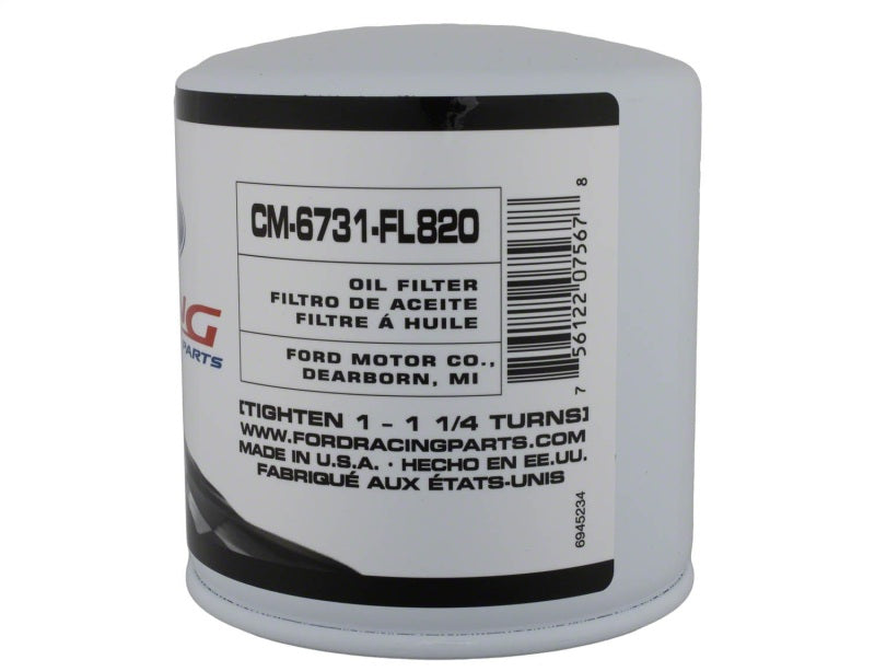 Ford HD Racing Oil Filter FRDCM6731-FL820 CM-6731-FL820 Photo - Unmounted