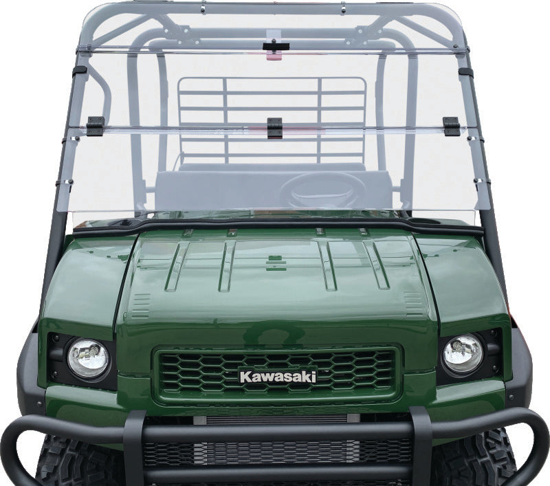 QuadBoss 09-22 Kawasaki KAF620M Mule 4010 4x4 Windbreak Folding Windshield 375789 375789 User 1