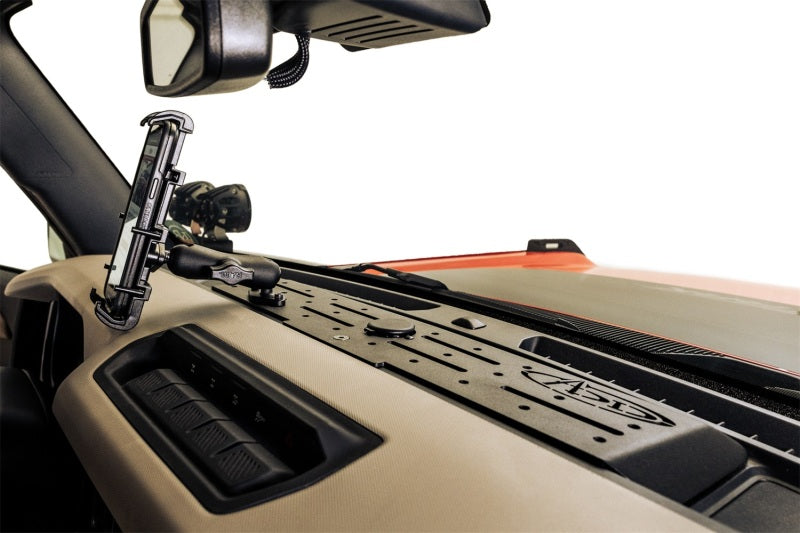 Addictive Desert Designs ADD 21-23 Ford Bronco & Bronco Raptor Digital Device Dash Mount AC2302601NA AC2302601NA Photo - Mounted
