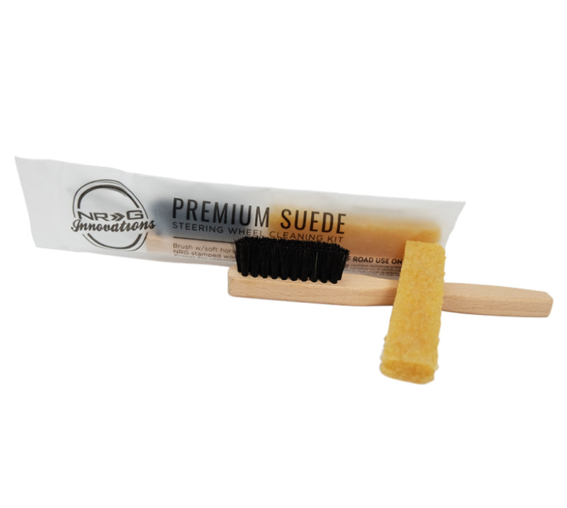 NRG Suede Steering Wheel Cleaning Kit- Including Eraser and Horse Brush SCK-001 SCK-001 Photo - Primary