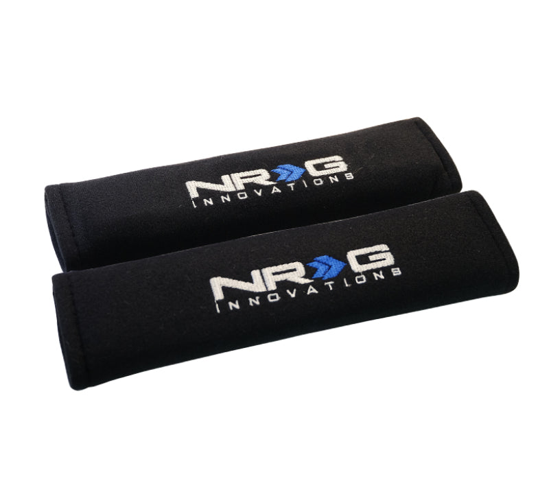 NRG Seat Belt Pads 2.7in. W x 11in. L (Black) Short - 2pc SBP-27BK SBP-27BK Photo - Primary