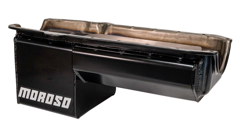 Moroso Pre-80 Chevrolet Small Block/Dart Little M Power Pouch Wet Sump 7qt 8.25in Steel Oil Pan 21015 21015 User 1