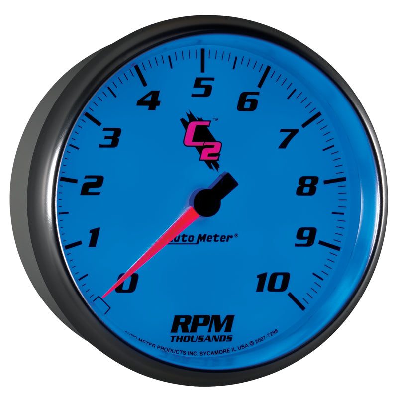Autometer Gauge, Tachometer, 5", 10k RPM, In-Dash, C2 7298 User 6