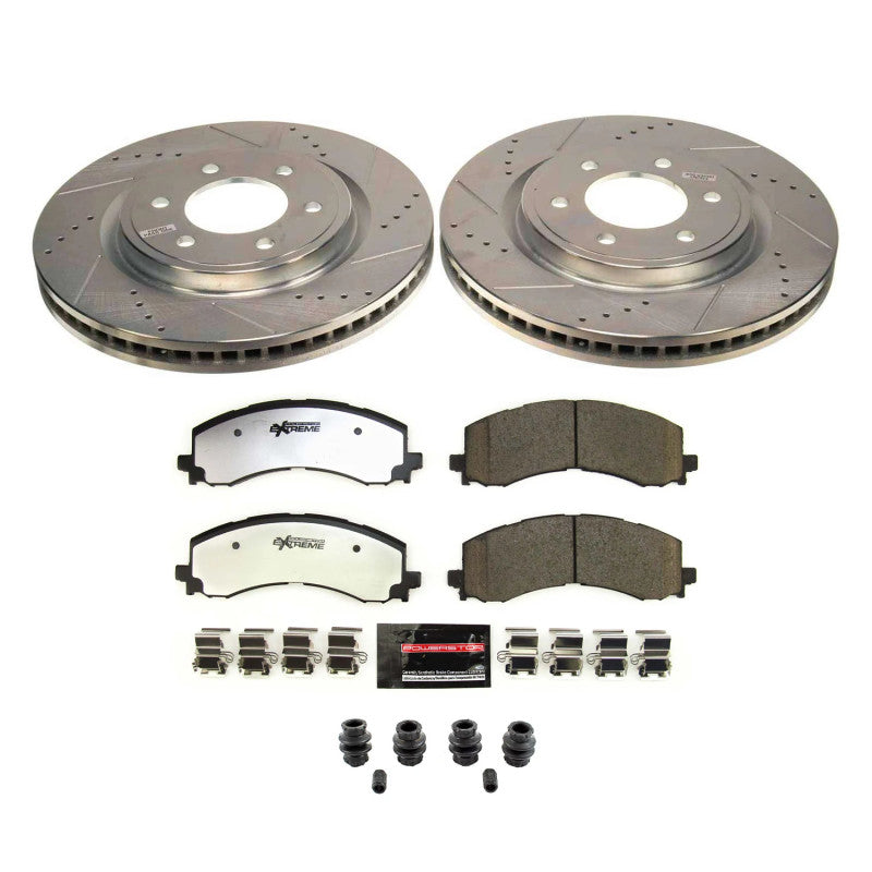 PowerStop Power Stop 2022 Lincoln Navigator Front Z36 Truck & Tow Brake Kit K8744-36 K8744-36 Photo - Primary