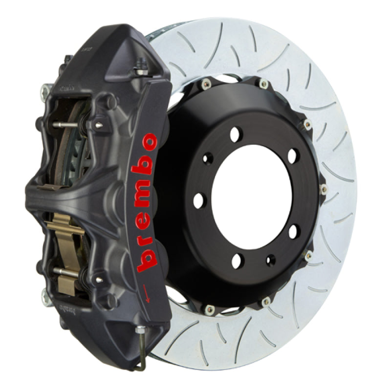 Brembo 05-09 F430 Challenge Front GTS BBK 6 Piston Cast 380x32 2pc Rotor Slotted Type-3-Black HA 1M3.9026AS 1M3.9026AS Photo - Primary