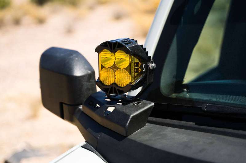 DV8 Offroad DV8 21-22 Ford Bronco A-Pillar Pod Light Mounts LBBR-02 LBBR-02 Photo - Mounted